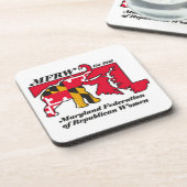 MFRW-Untersetzer - Set von sechs Getränkeuntersetzer (Linke Seite)