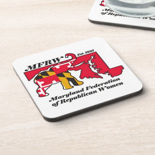 MFRW-Untersetzer - Set von sechs Getränkeuntersetzer (Linke Seite)