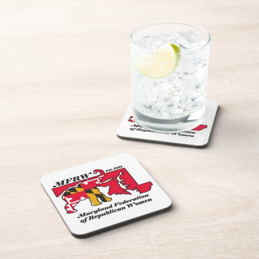 MFRW-Untersetzer - Set von sechs Getränkeuntersetzer (Rechte Seite)