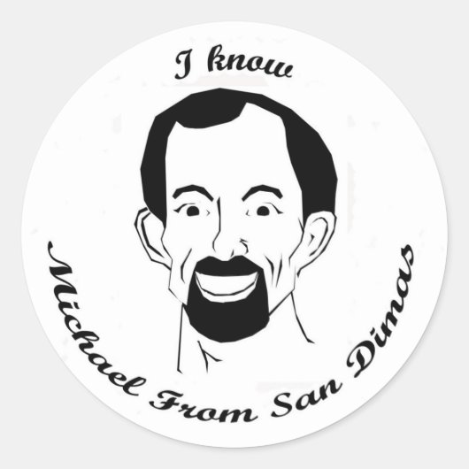 MFSD-Stickers Runder Aufkleber (Vorderseite)