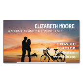 MFT Ehe und Familientherapeut Magnetische Visitenkarte (Vorderseite)
