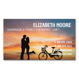 MFT Ehe und Familientherapeut Magnetische Visitenkarte