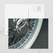 MG 1600 Wheel Postkarte (Vorne/Hinten)