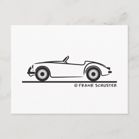 MG A POSTKARTE (Vorderseite)