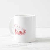 MG A Tasse rot (Vorderseite Links)
