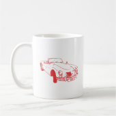 MG A Tasse rot (Links)