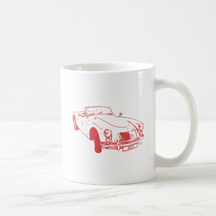 MG A Tasse rot