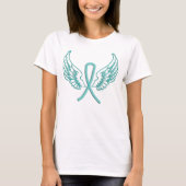 MG Angel Wings Awareness Ribbon Shirt (Vorderseite)