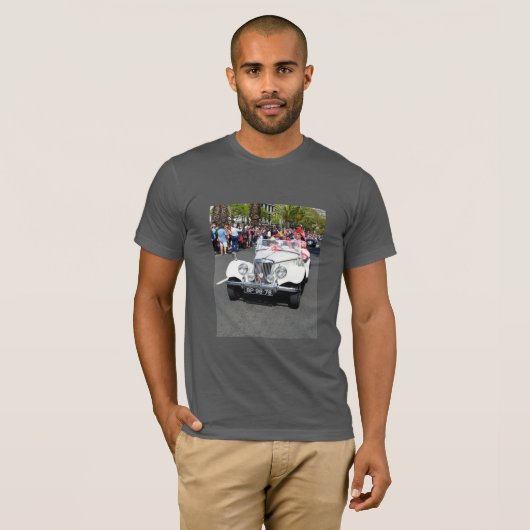 MG-Auto auf Madeira T-Shirt (Vorne ganz)