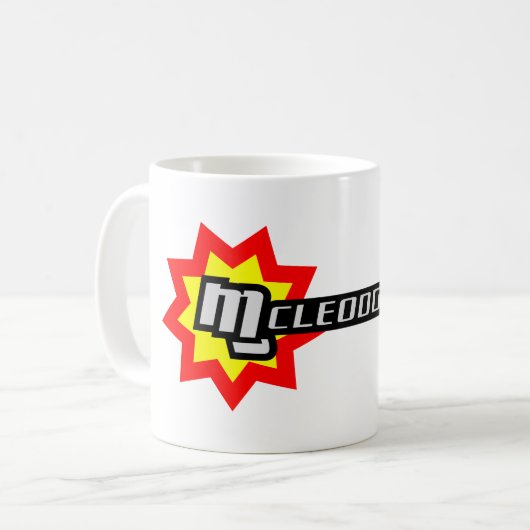 MG-Logo-Tasse Kaffeetasse (Vorderseite Links)