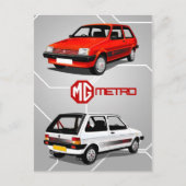 MG Metro Postkarte (Vorderseite)