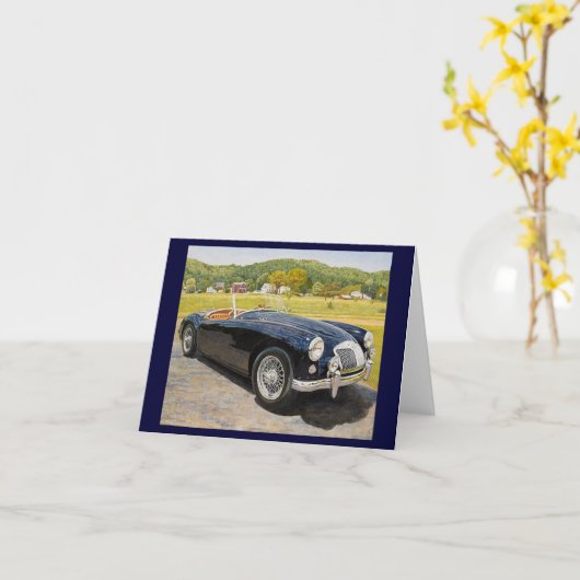 MG-MGA-Notecards Karte (Gelbe Blume)