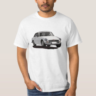 MG MGB GT - weiß T-Shirt
