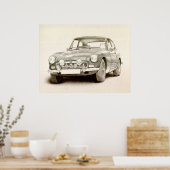 MG MGB MkII Poster (Küche)