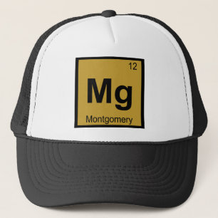 Mg - Montgomery City Chemie Periodensystem Truckerkappe