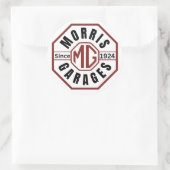 MG Morris Garages Classic Round Stickers (Tasche)