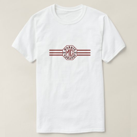 MG Morris Garages Design T-Shirt (Design vorne)
