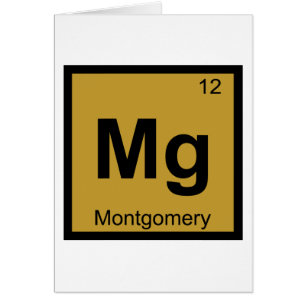 Mg - Periodische Tabelle Montgomery City Chemistry