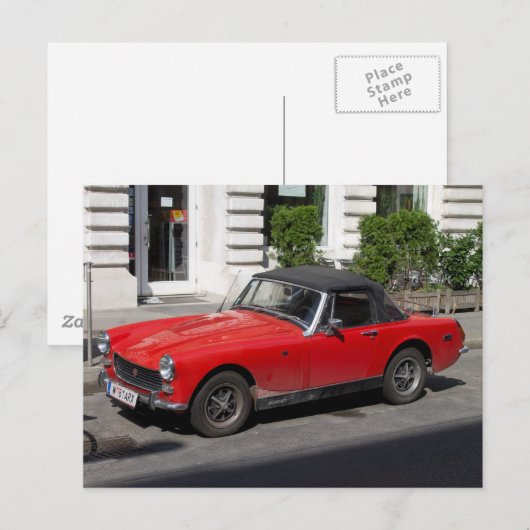 MG POSTKARTE (Vorne/Hinten)