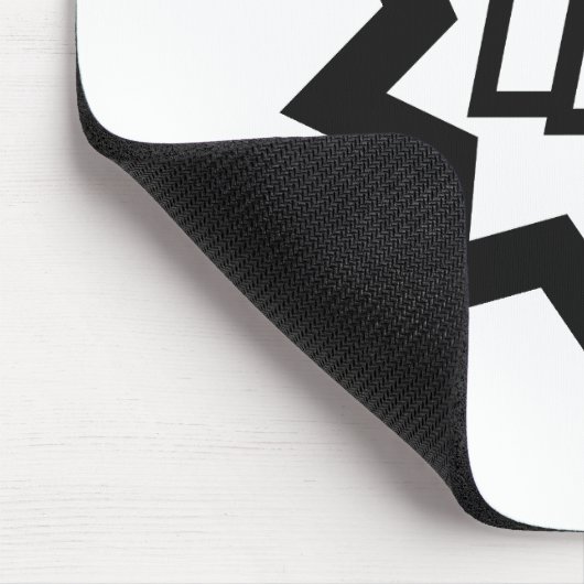 MG Symbol Mousepad (B/W (Ecke)