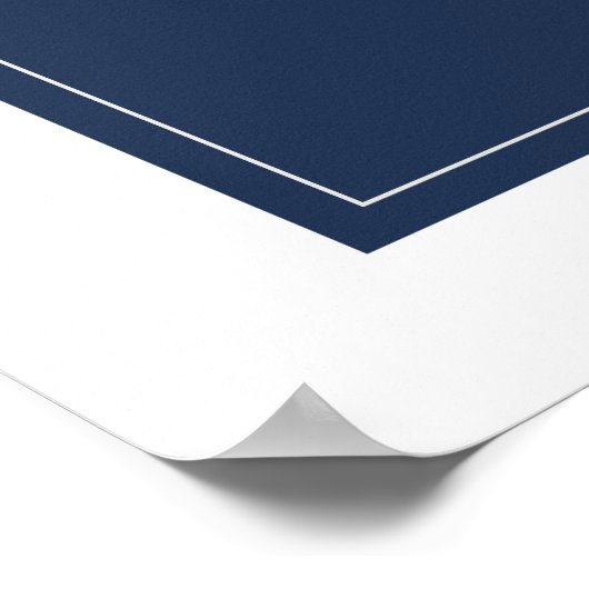 MG "TF" Motor Schematic Poster - BluePrint (Ecke)