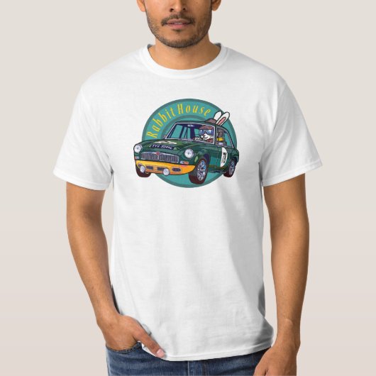 MG type C GTS - 白 T-Shirt (Vorderseite)