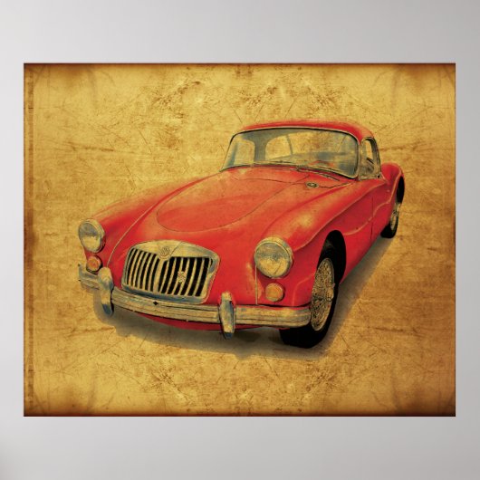 MGA-Coupe Poster (Vorne)