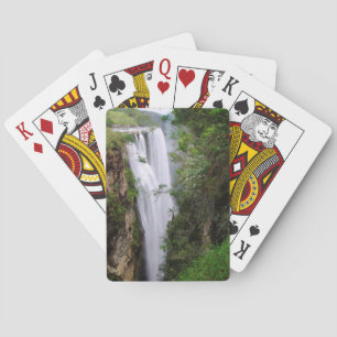 Mgawa Falls, in der Nähe von Lusikisiki, Wild Coas Spielkarten