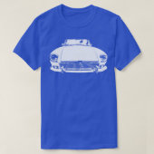 MGB 1970er-Klassiker, monoblock white 1 T-Shirt (Design vorne)