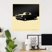 MGB, 1971 - Schwarz-Creme Poster (Heimbüro)