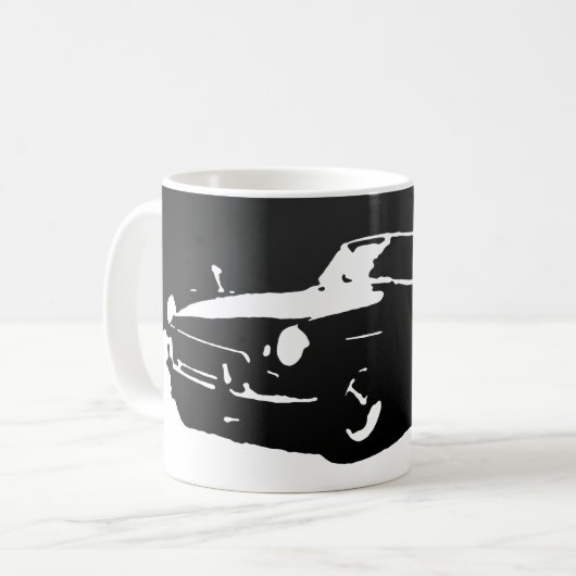 MGB, 1971 - schwärzen Sie auf heller Tasse (Vorderseite Links)