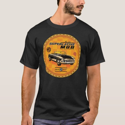 Mgb der superlative Roadster T-Shirt (Vorderseite)