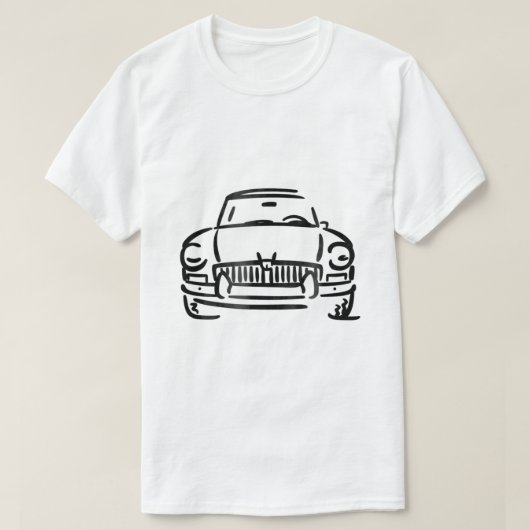 MGB GT MG British Car Lover T-Shirt (Design vorne)