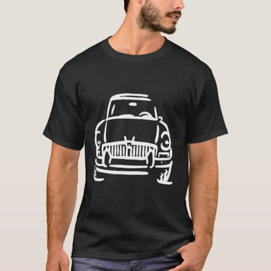 MGB GT MG British English Roadster Sportscar T-Shirt (Vorderseite)