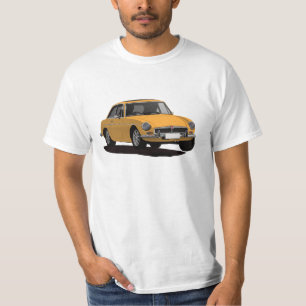 MGB GT - orange - braun - wählen Sie eine Farbe! T-Shirt