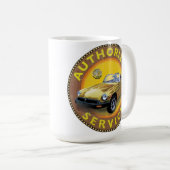 MGB Gummipuffer Kaffeetasse (VorderseiteRechts)