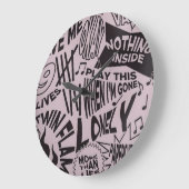 MGK Poster Große Wanduhr (Winkel)