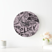 MGK Poster Große Wanduhr (Zuhause)