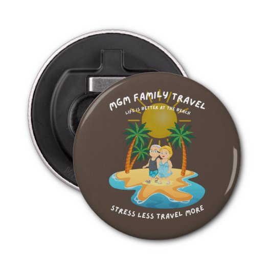  MGM Family Travel Bottle Opener Flaschenöffner (Vorderseite)