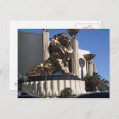 MGM Lion Postkarte (Vorne/Hinten)