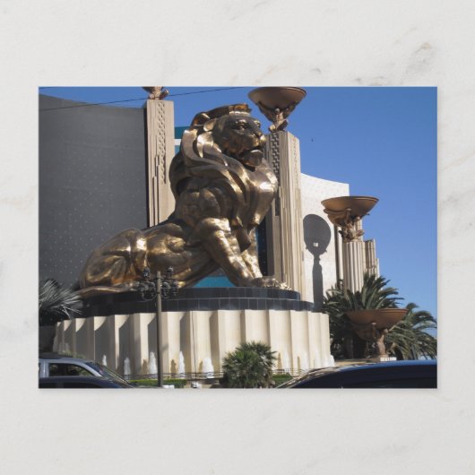MGM Lion Postkarte (Vorderseite)