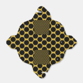 MGold mit Black Dot Style Ausstieg 2x2x2,75 Geschenkschachtel (Ungefaltet)