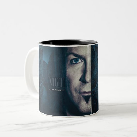 MGT Volumen-Kaffee-Tasse Zweifarbige Tasse (Vorderseite Links)