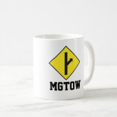 MGTOW - Gehende Männer ihre eigene Weise Kaffeetasse (VorderseiteRechts)