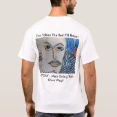 MGTOW - Gehende Männer ihre eigene Weise T-Shirt (Rückseite)