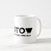 MGTOW - MÄNNER, DIE IHREN EIGENEN WEG FAHREN KAFFEETASSE (VorderseiteRechts)