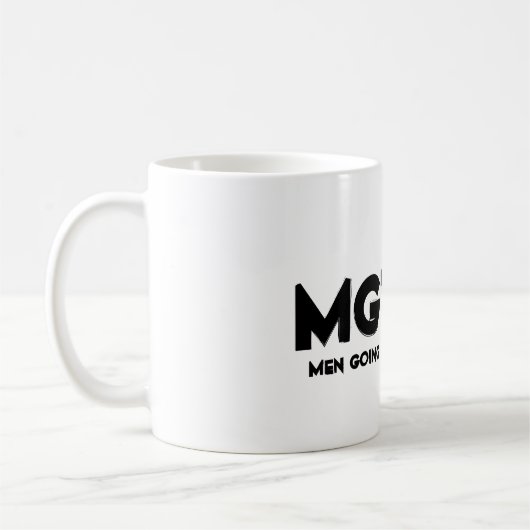 MGTOW - MÄNNER, DIE IHREN EIGENEN WEG FAHREN KAFFEETASSE (Links)