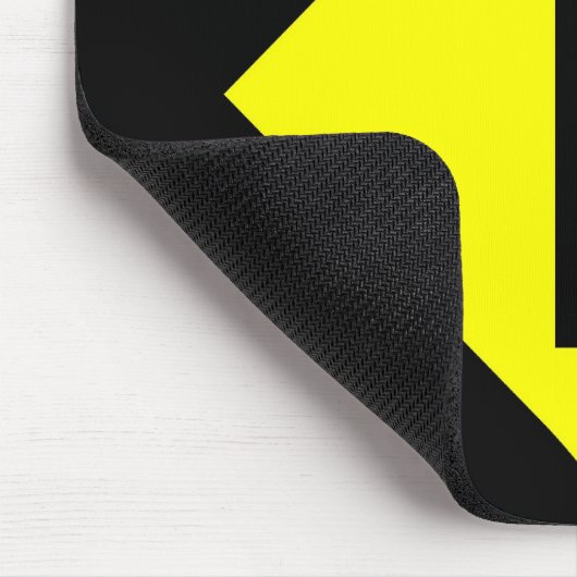 MGTOW Mousepad-Schwarzer Hintergrund Mousepad (Ecke)