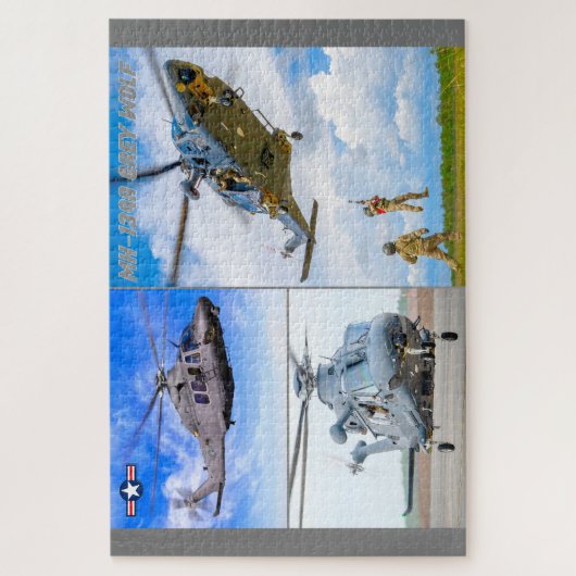MH-139 A GRAY WOLF (20 x 30 INCH) Puzzle (Vertikal)