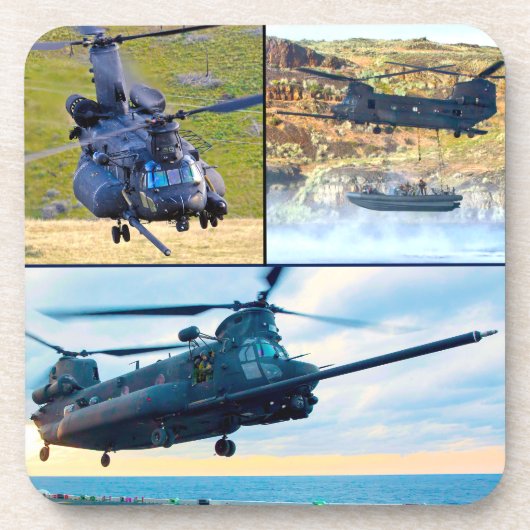 MH-47G CHINOOK GETRÄNKEUNTERSETZER (Vorderseite)